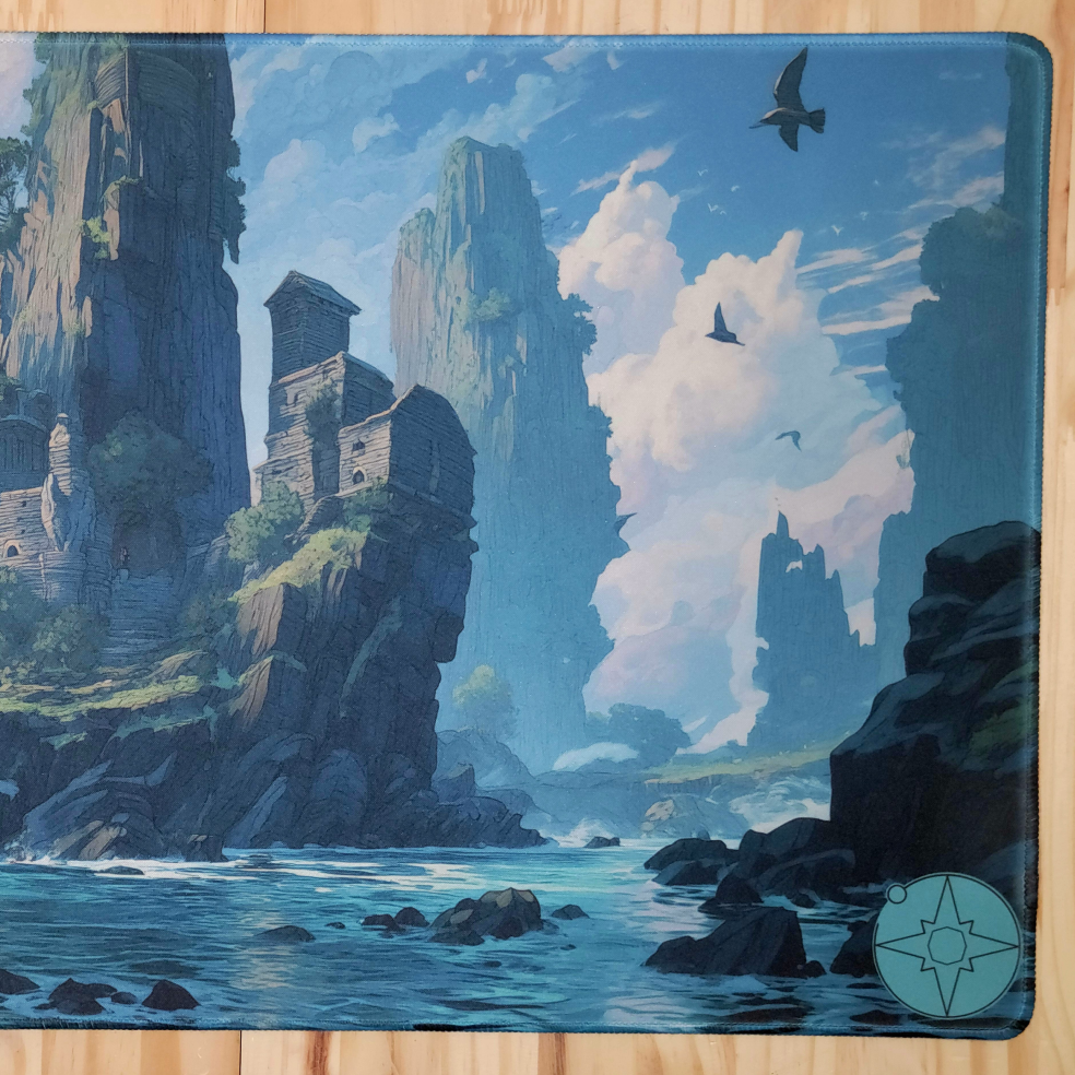 Tapis de souris / Playmat : Île