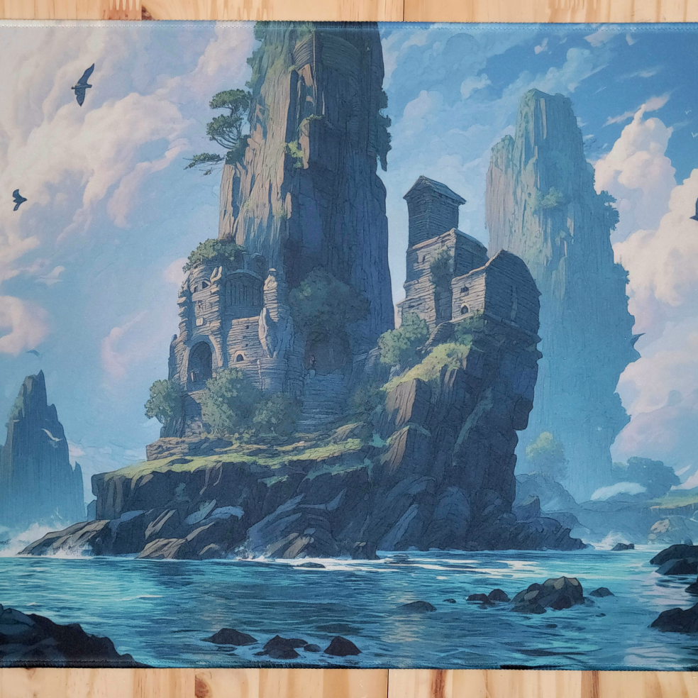 Tapis de souris / Playmat : Île