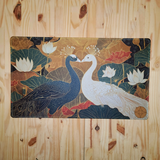 Tapis de souris / Playmat : légende des deux paons