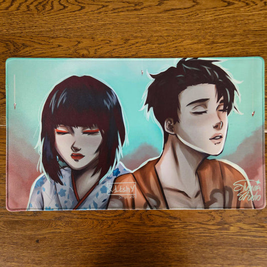 Tapis de souris / Playmat : Mitsuko et Haruki