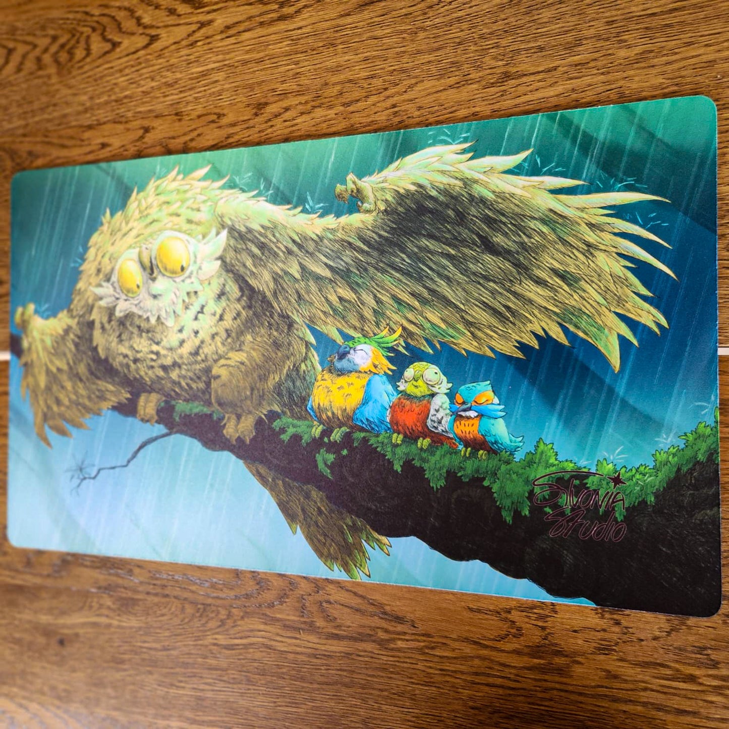 Tapis de souris / Playmat : Chouette