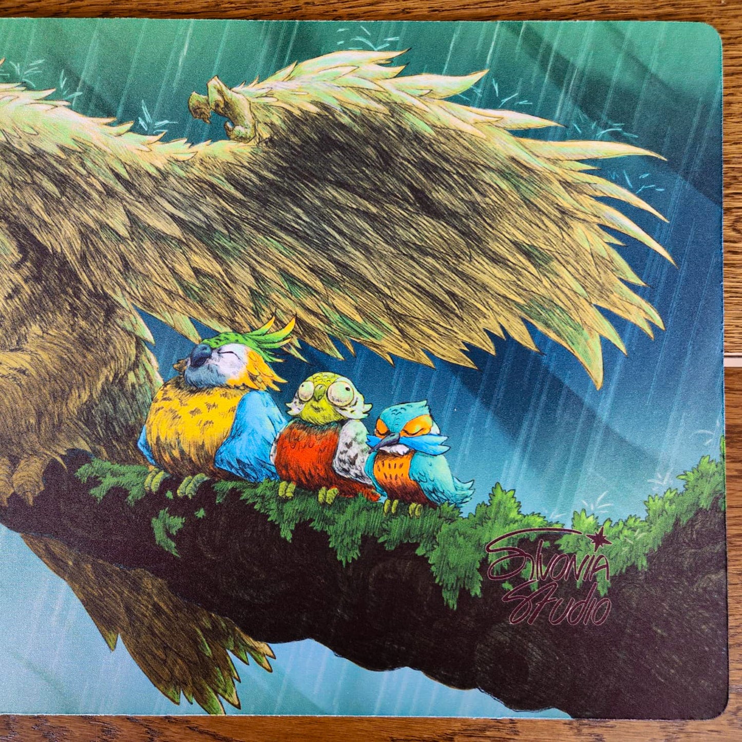 Tapis de souris / Playmat : Chouette