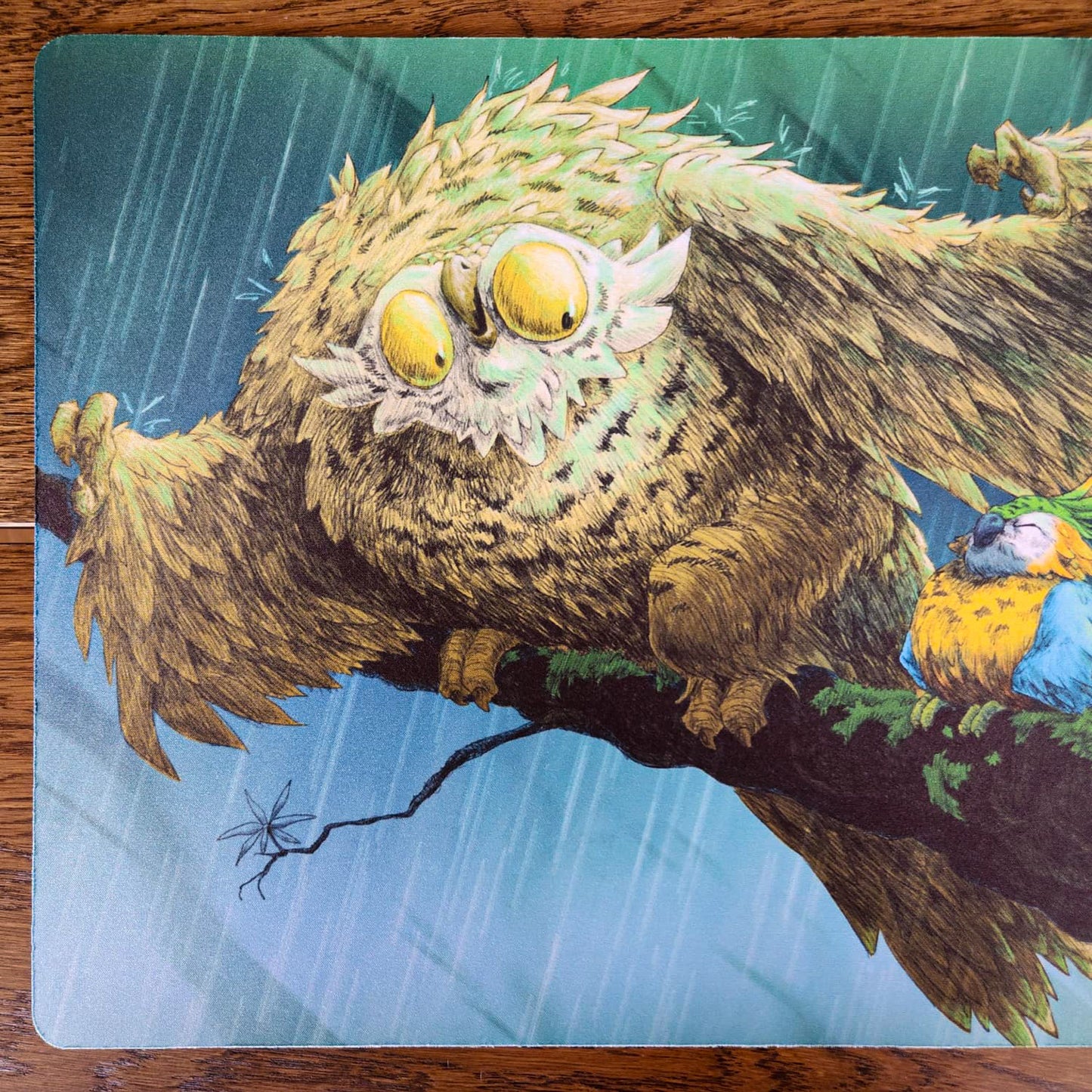 Tapis de souris / Playmat : Chouette