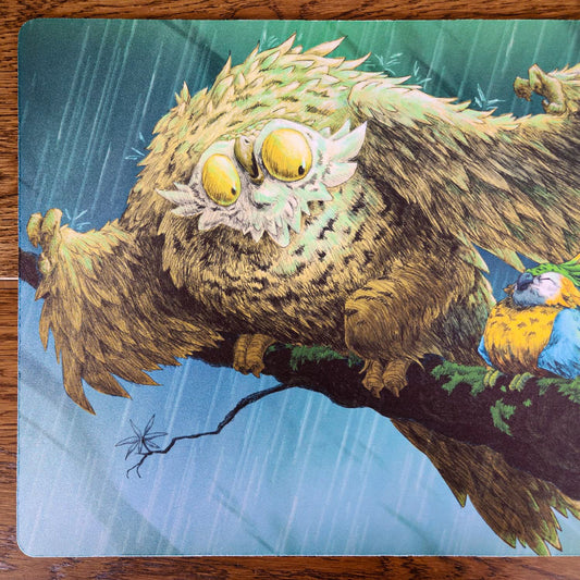 Tapis de souris / Playmat : Chouette