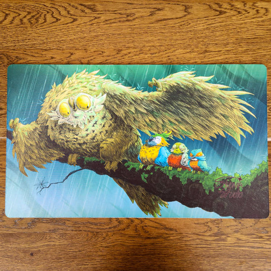 Tapis de souris / Playmat : Chouette