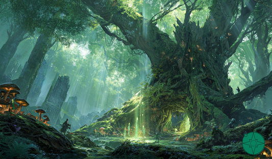 Tapis de souris / Playmat : Forêt