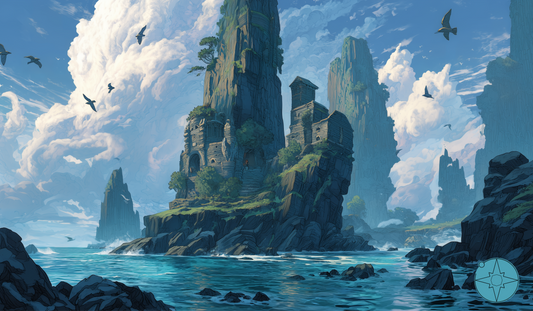 Tapis de souris / Playmat : Île