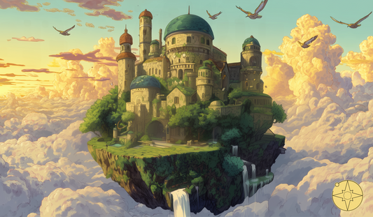 Tapis de souris / Playmat : Île Volante
