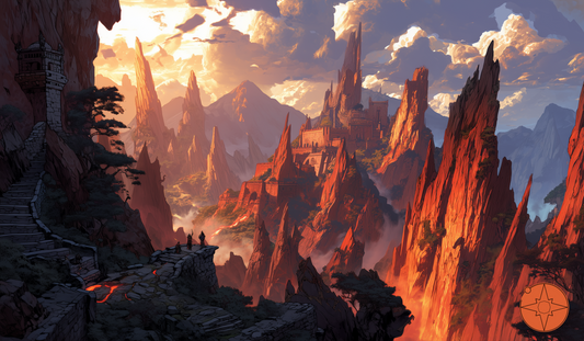 Tapis de souris / Playmat : Montagne