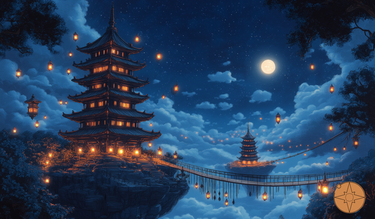 Tapis de souris / Playmat : Pagode