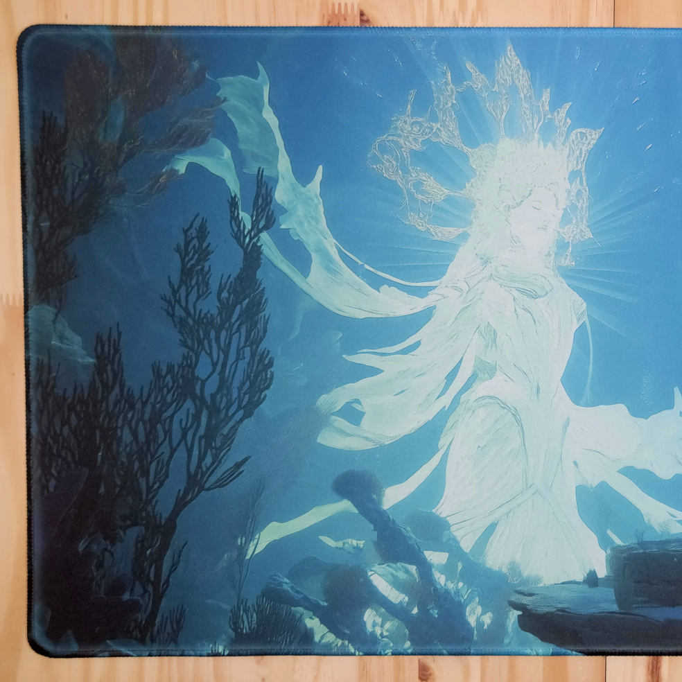 Tapis de souris / Playmat : Rencontre dans les Profondeurs